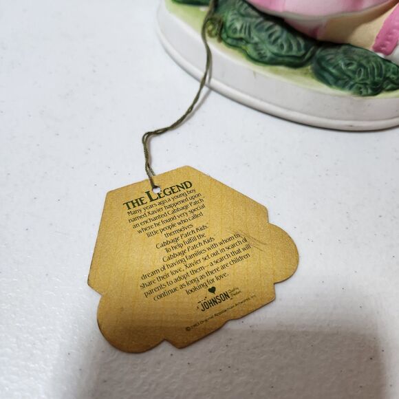 Cabbage Patch Kids Vintage 1983 Original Appalachian Artworks Ceramic Lamp - Picture 13 of 13